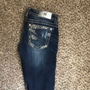 Boot cut size 28 miss me jeans!!